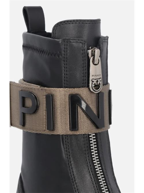 mia 13 - ankle boot calf leather/stretch spreading Pinko | SD0219P061Z99.Z99